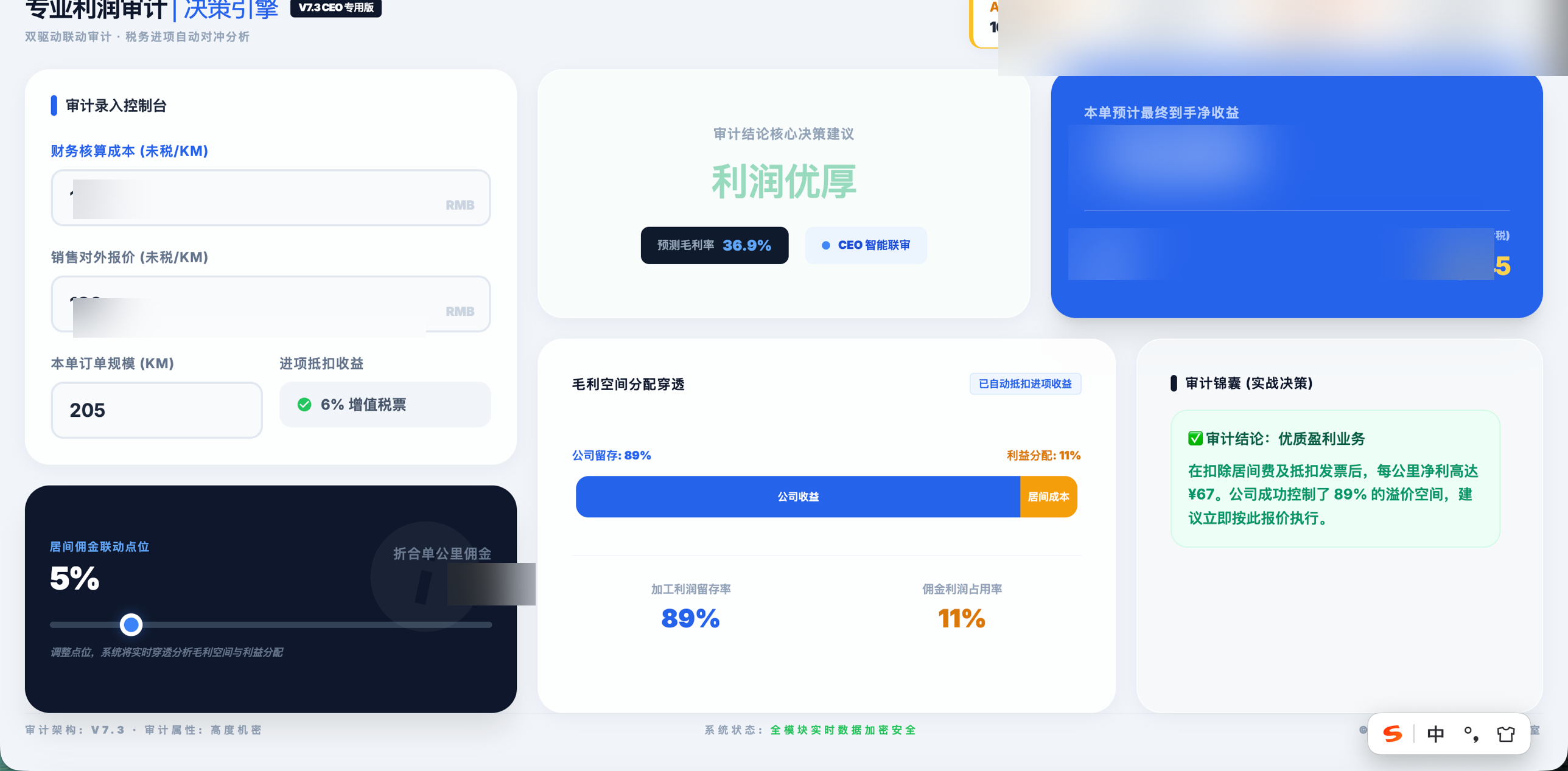两天现场咨询成果 dashboard
